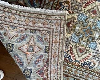 Wool Persian rug. Measures 14' 2" x 10' x2." Photo 4 of 4. 