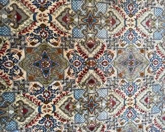 Wool Persian rug. Measures 14' 2" x 10' x2." Photo 2 of 4. 