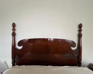 Queen four-poster bed frame. Photo 1 of 2. 