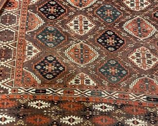 Antique Persian (Iran) Rug. Measures 10' x 7.' Photo 1 of 3. 