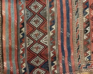 Antique Persian (Iran) Rug. Measures 5' 6" x 12' 6." Photo 2 of 3. 