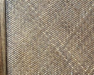 Golden Triangle antique woven-top Chinese day bed. Measures 76" W x 29" W x 16" H. Photo 4 of 6. 