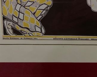 Vintage Cordial Campari Poster. Photo 3 of 3. 