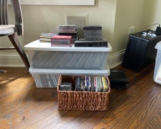 Sample of CDS & 1970s - 1980s Vinyl. 