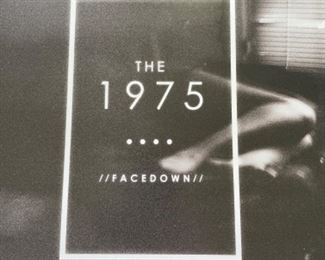 The 1975 Facedown vinyl. 