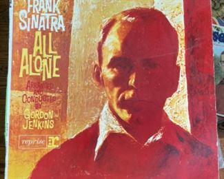Frank Sinatra All Alone vinyl. 