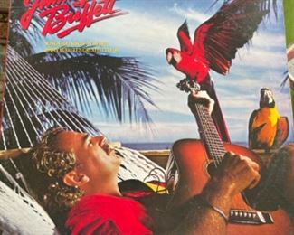 Jimmy Buffett vinyl. 