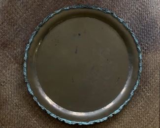 Copper Tray from Iran. 