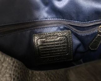 LABEL OF COACH PURSE