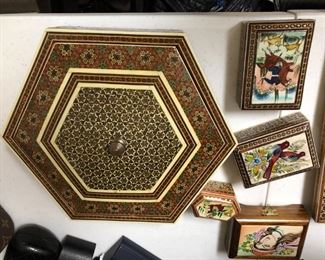 INLAID BOXES