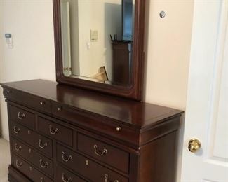 DRESSER WITH MIRROR