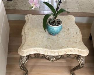 PAIR OF END TABLES