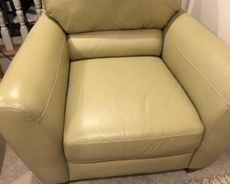 MATCHING OLIVE GREEN CHAIR