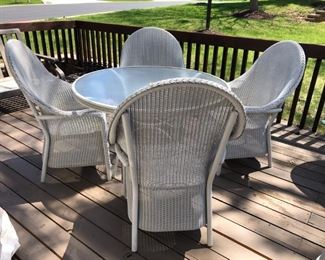 THE NEXT 16 PHOTOS ARE AVAILABLE TO PURCHASE NOW, CALL JOAN AND DAVID FOR VIEWING 314-504-7547  LLOYD LOOM BY FLANDER. THIS FURNITURE IS OFF SITE FOR VIEWING.