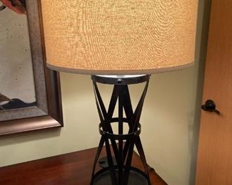 Contemporary Metal Based Lamp by CAL LIGHTING