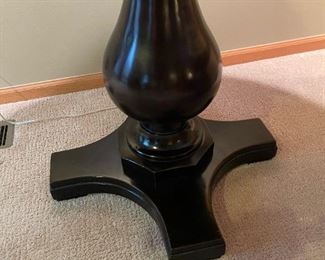 BERNHARDT Round Wood Side Table