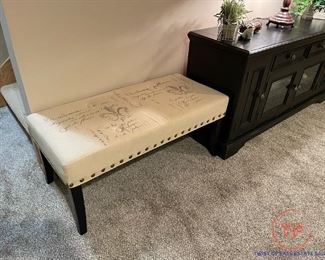 Home Decor Far East Accent Bench