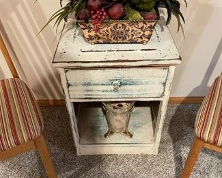 Distressed Side Table