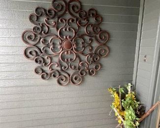 Outdoor Metal Wall Art