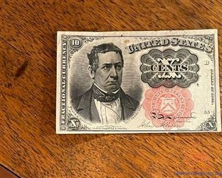 1874 Fractional Currency