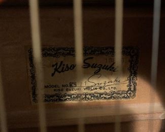 Guitar inside label
