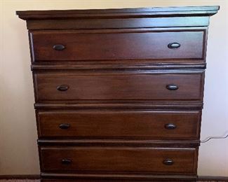 Five drawer chest of drawers