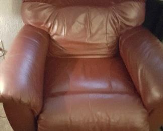 12. . leather recliner looks better in person than in picture $65