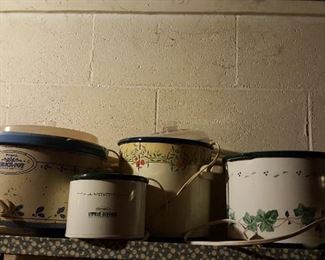155. Price of crock pots $7 each with plastic lids