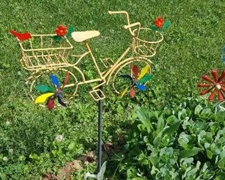 166. Bicycle lawn ornament $ $20