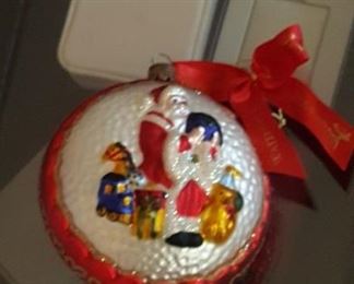 139, Waterford Christmas ornament $20