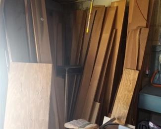 Hickory and wallboard boards