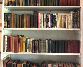 More books - mostly older volumes in this shelf including several sets