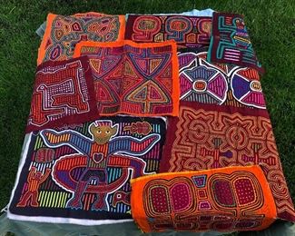 Molas from Panama - assorted designs & sizes 