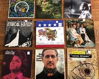 A sampling of the records