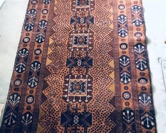 Pakistani rug - 4 x 7 ft. 