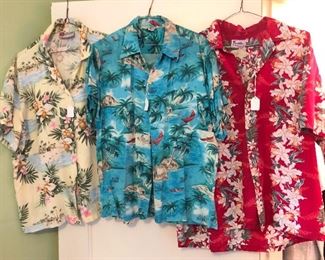 Vintage & newer Hawaiian shirts
