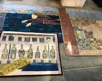 More artist-made smaller quilts