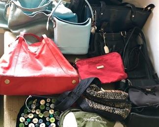 Purses by Ralph Lauren, Tommy Hilfiger, Fossil, Baggalini & more