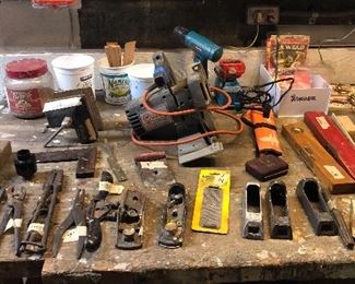 Assorted hand tools