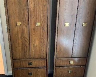 Thomasville Furniture - we have a long dresser, a tall dresser, a queen bookcase headboard and these two tall chests