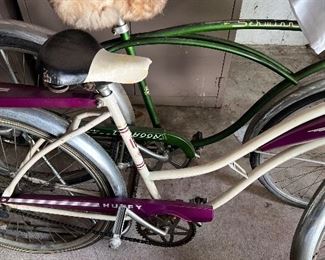 A few bicycles available