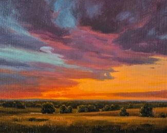 2022 Cristine Sundquist, Chorma of a Passing Storm