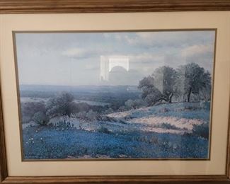 1965 Porfirio Salinas Bluebonnet Print
