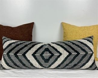 Three Handsome Feather & Down Throw Pillows