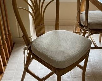 Matching Tile top kitchen table with 4 chairs