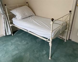 Iron framed children's bed