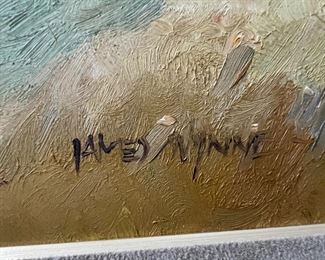 James Wynne Oil on Canvas