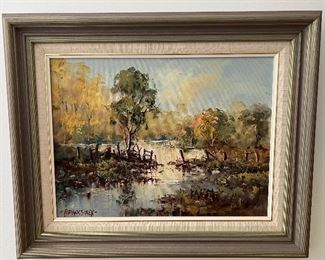 Bill Ambagtsheer Oil on Canvas