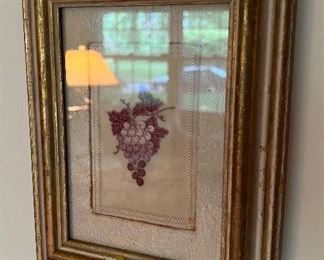 Grapes wall art