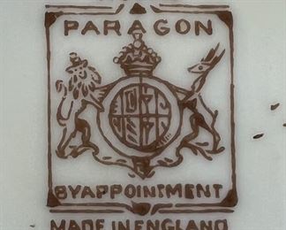 Royal Paragon 3 pc tea cup & saucers